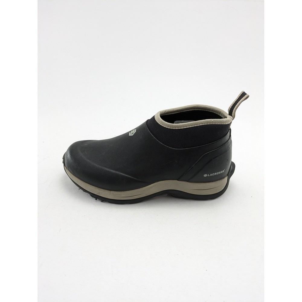 Womens LaCrosse Alpha Meadow 3.5in Black Rubber Work Shoes 656142‎ Size 7 - Picture 2 of 7